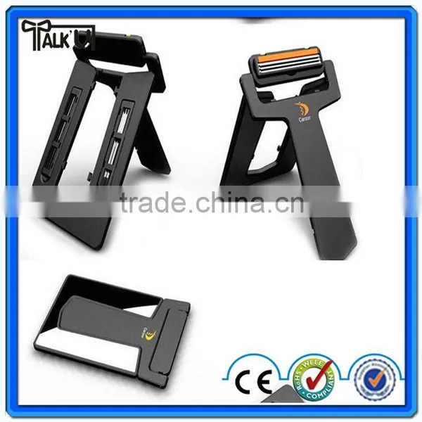New Mini Design Credit Card Pocket Razor With Mirror photo-6