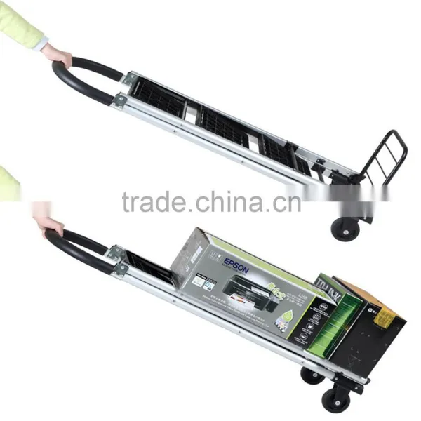 Foldable Home/commercial Use Herringbone Three-step Ladder Truck photo-2