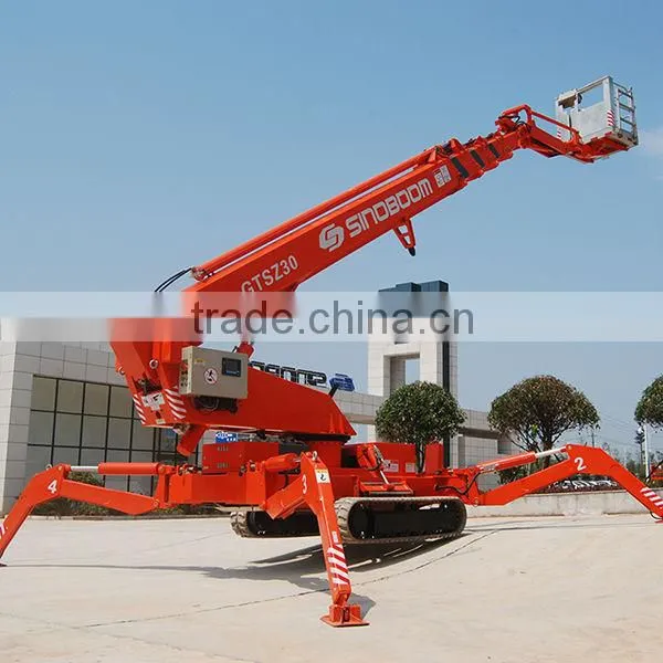 For Sale China 30m Aluminium Mobile Spider Lifts photo-2