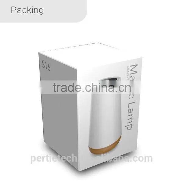 Portable Wireless Bluetooth Speaker Led Lamp With Mobile App Color Changeable RGB Light photo-6