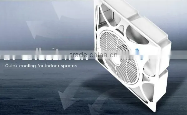 Indoor air condition eco-efficient cycle fan ceiling type air circulator