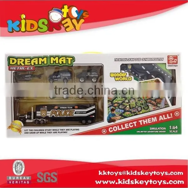 Game Mat Die Cast Toy Cars