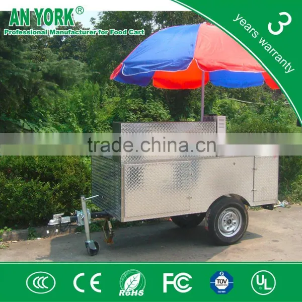 HD-21 Fiber Glass Hot Dog Cart Pearl Pannel Hot Dog Cart Hot Dog Cart for USA Standard photo-4