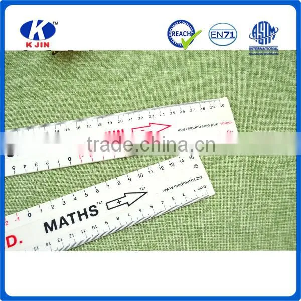 30cm School and Office Supplies Funny Ruler With Double Side Scale photo-5