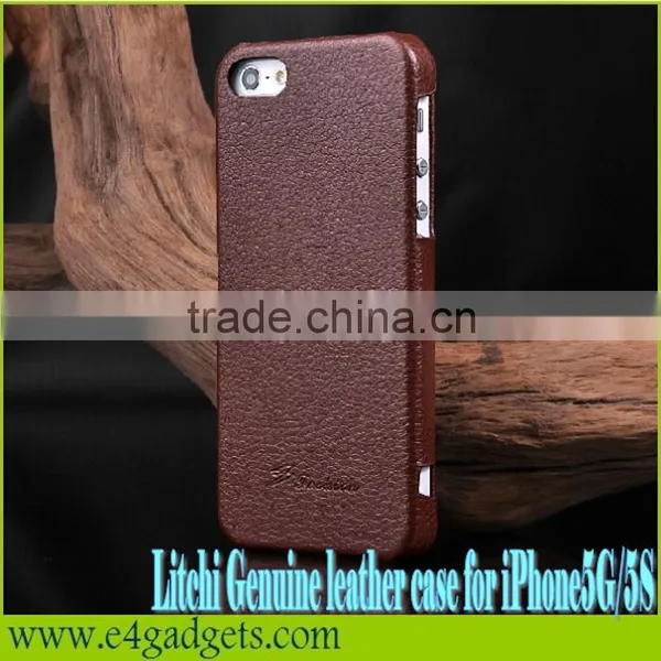 Excellent Quality Horizontal Litchi Texture Cowhide Flip Leather Case for Iphone 5 Case,cases for Iphone 5 Case photo-3