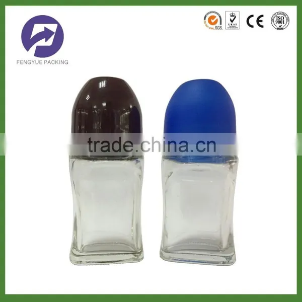 High Quality & Classical 50ML Roll on Glass Bottle