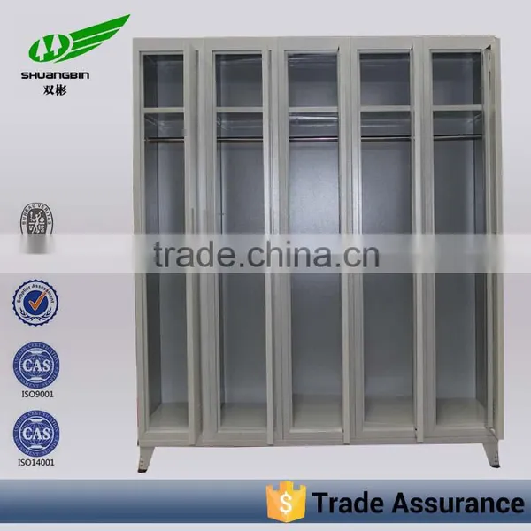 1 Tier 5 Compartment Door Dressing Room Locker photo-4