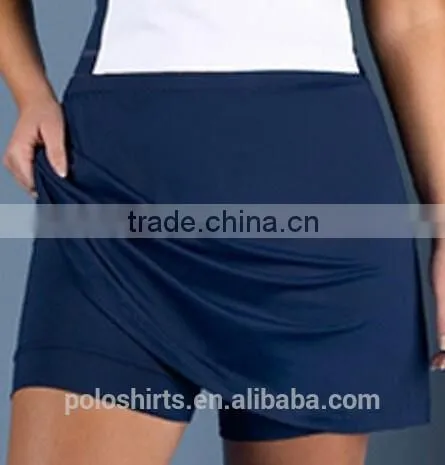 Girl's Dri Fit Sexy Tennis Wear Quick Dry Short Tennis Skirts for Women