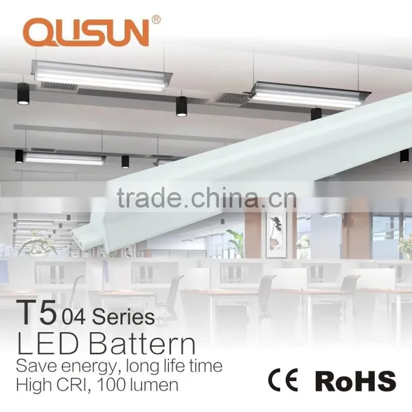 QUSUN LED T5 2pin lamp base PC diffuser SMD2835