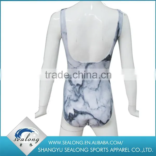 Lady Fitness Beatiful Competitive Wholesale Custom Print Swimsuit photo-4