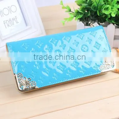 2016 New Fashion and High-end Grade Helical Ridge's Lady Leather Wallet photo-3
