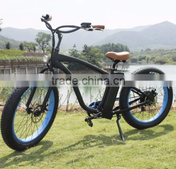 7-speed Electric Bicycle Lithium Battery Powered With Pedal Assisted
