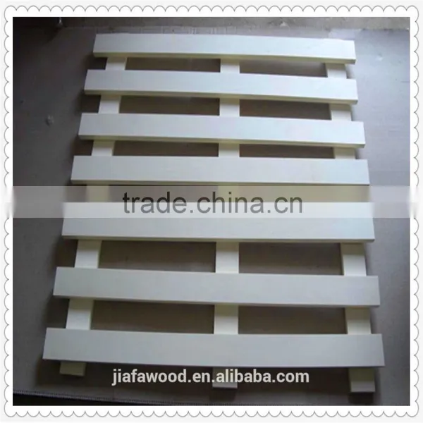 Factory Direct Sale Teak Colour Furniture King or Queen Size Wooden Bed Slats photo-2