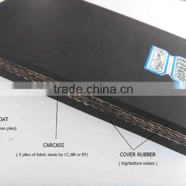 Flame Resistant Conveyor Belt For Power, Metallurgical, Chemical Industries photo-4