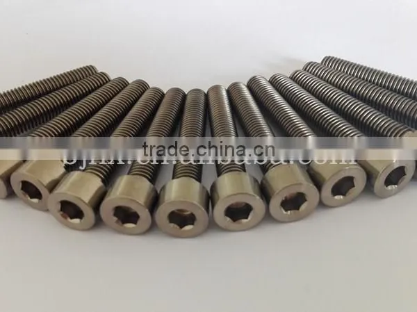 TA2 Titanium Hexagon Bolt M6 M8 M10 M12 M16