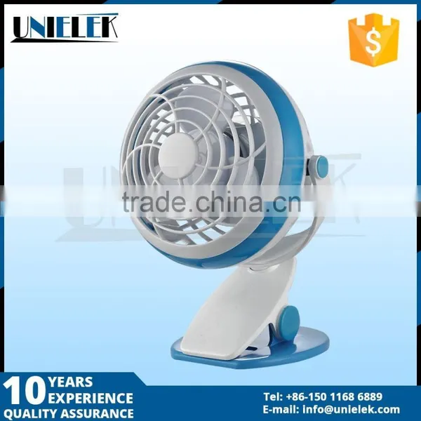 5V Room Coolers Small 4 Inch dc Power Chargeable Plastic Usb Clip Mini Fan Price