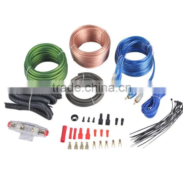 8Ga Amp Wiring Kit Car Audio Amplifier Installation Wiring Kits