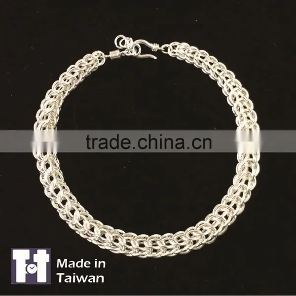 Fashion Charm Mens Persian 925 Sterling Silver Manual Bracelet Jewelry photo-3