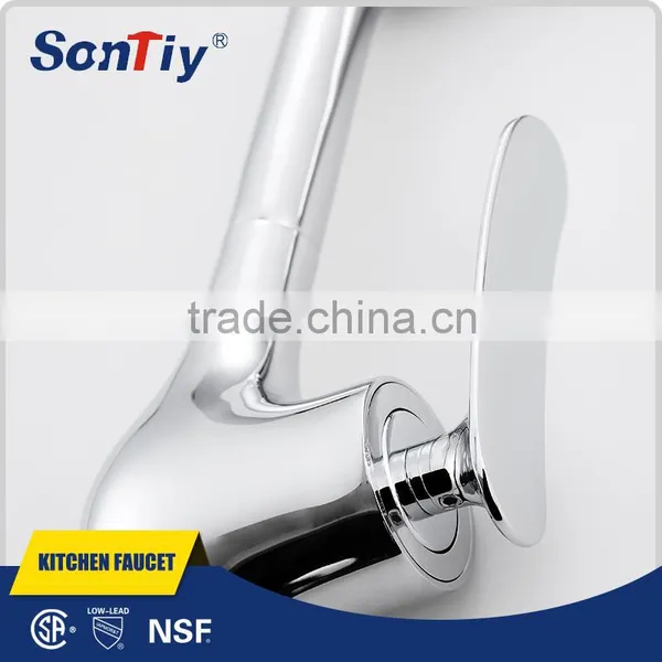 Contemporary Single Lever Basin Mixer,lavatory Facuet Kitchen Faucet 84504 photo-6
