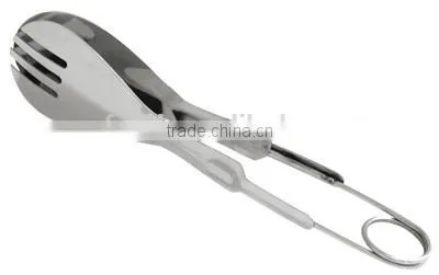 Stainless Steel Food Tong With Large Loop for Hanging - Lifetime Guarantee photo-2