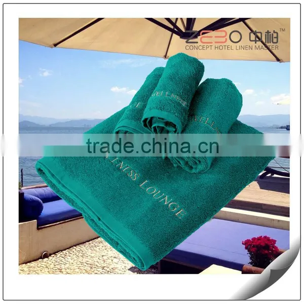 High Quality Different Colors Available Deluxe 100% Cotton Golf Towels Wholesale photo-3