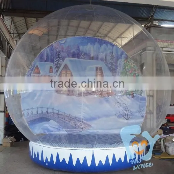 Supply Electrical Gaint Inflatable Snow Globe photo-3