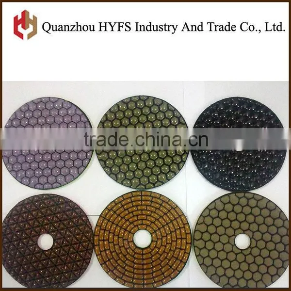 Flexible Wet / Dry Polishing Pad for Artificial Stone Engineered Stone Polishing Pads photo-3