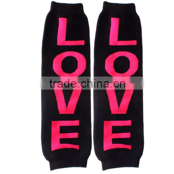 Bulk Wholesale Boutique Lovely Cotton Soft Love Legwarmer photo-2
