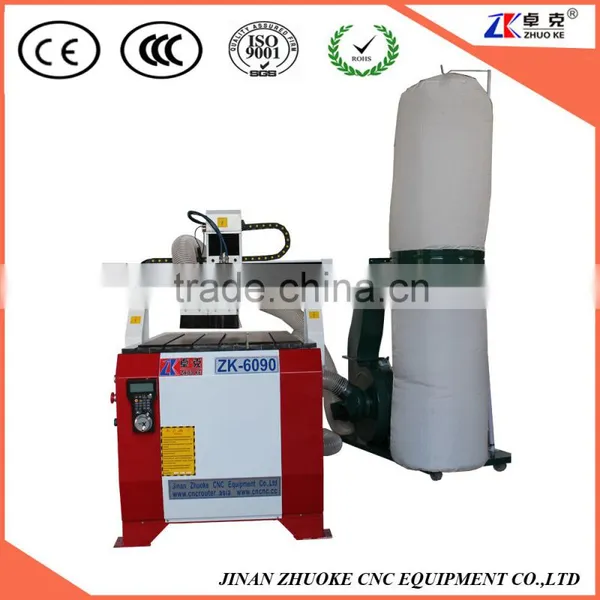 Factory Price Simple Operation 6090 CNC Router With Ballscrew Transmission PCI NCStudio Control Wireless Handle 600*900MM photo-4