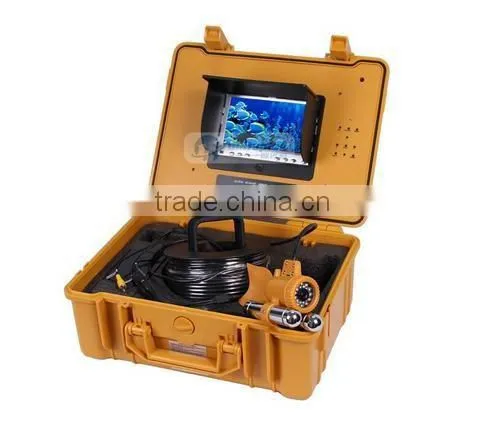 7" TFT LCD DVR Video Fish Finder System With HD CCD 650TVL Underwater Camera Cable 20M(66ft) Version Support 16GB SD Card photo-2
