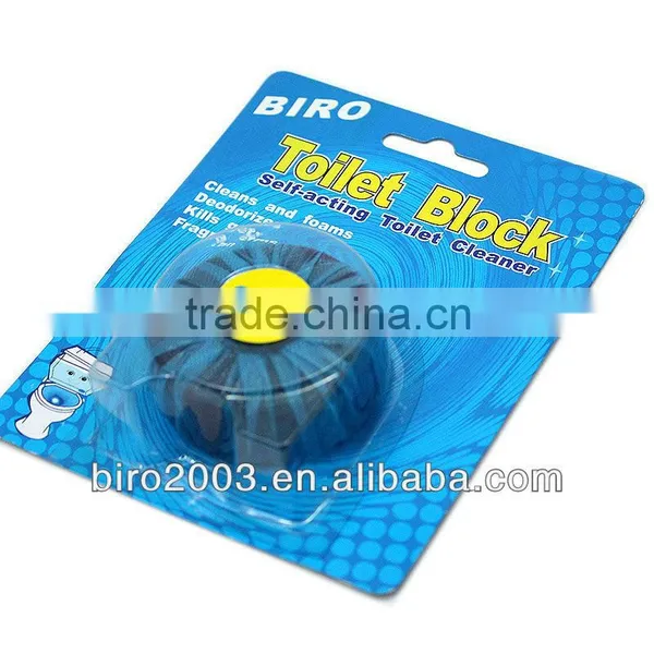 High Effective Durable In-tank Blue Bubble Solid Toilet Cleaner