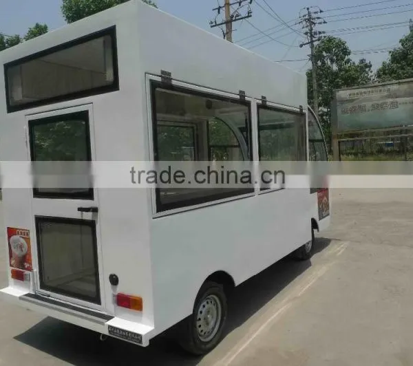 Small Investment/floor Space, China Mobile Food Cart for Sale With Wheels photo-6