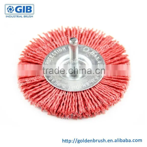 DIY Wheel Brush With Shank 6 Mm, Outside Diameter 76 mm
