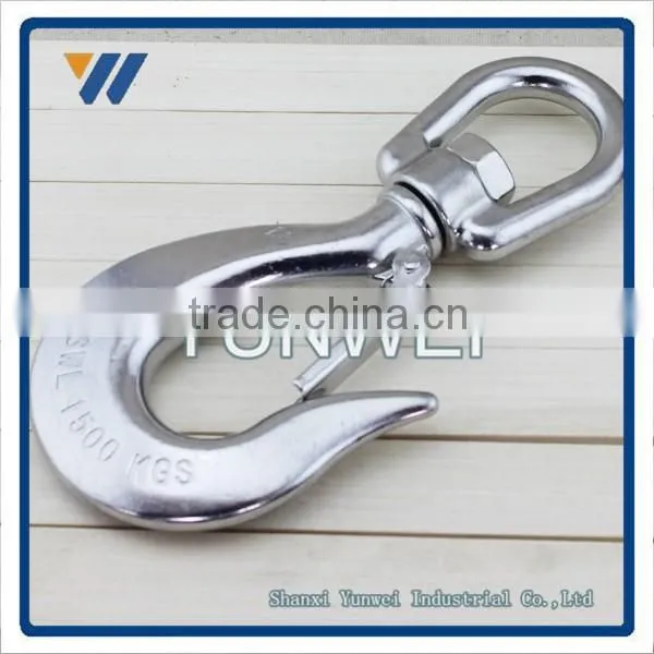 AISI 316 And 304 Stainless Steel Polished Surface Metal Snap Hook photo-5