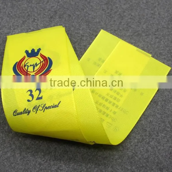 Matte Woven Tape Carelabel Material photo-3