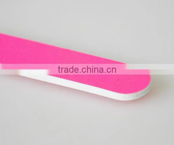 Wholesale Custom Bling Acrylic Rhinesone Nail File Emery Board Nail Care Coloful Nail File Factory photo-6