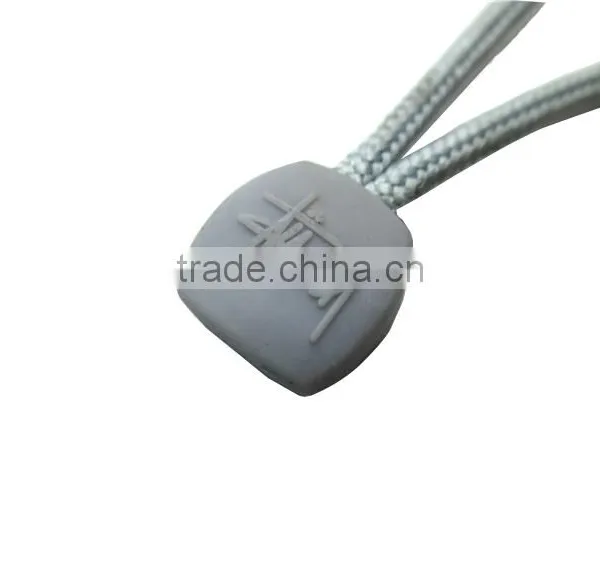 Custom Silicone Bag Zipper Pull With Brand Logo photo-2