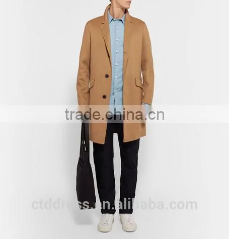 New Design Wool Long Overcoats for Men Made in China photo-2
