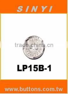 Top Design Sewing Button, Item No. LP15B-1