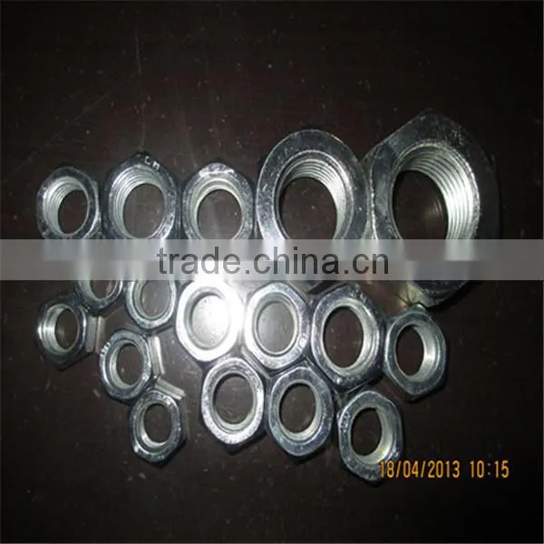 Galvanized Hex Nut DIN GB Standard Made In China