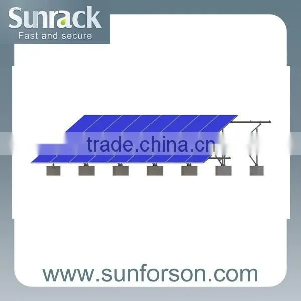 Solar Aluminum Mounting Rail for Panel Mounting System photo-3