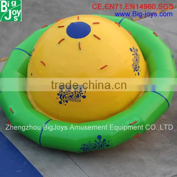 Giant Inflatable Towable Water Sports, Inflatable Disco Boat Water Toy, Crazy UFO photo-2