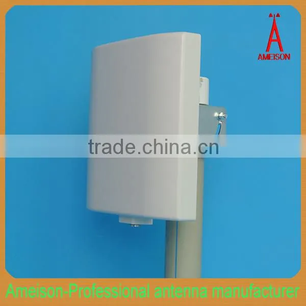 High Performance 433MHz 6dBi Directional Wall Mount Flat Patch Panel Uhf Communication Antenna