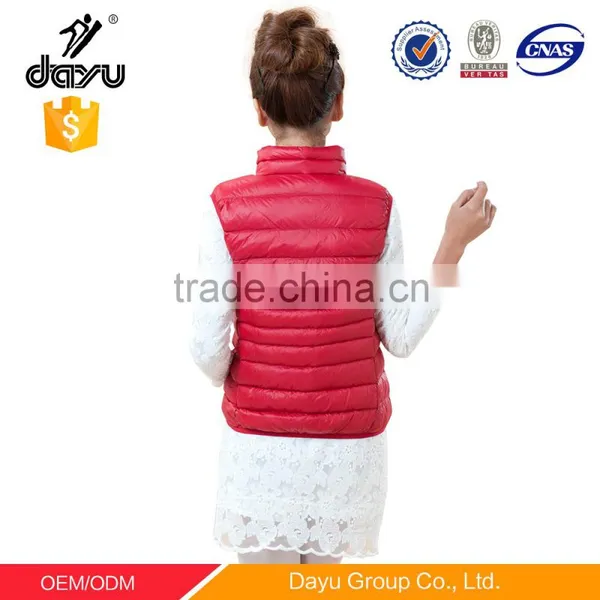 Express Waistcoat Designs for Girls Cheap Down Vest for Winter Autumn Season Casual Jacket Without Sleeves photo-2