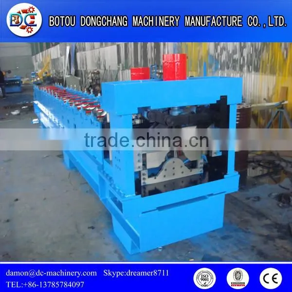 Lower Price With CE Standard Metal Roof Ridge Cap Rollforming Machine/Cold Roll Forming Machie