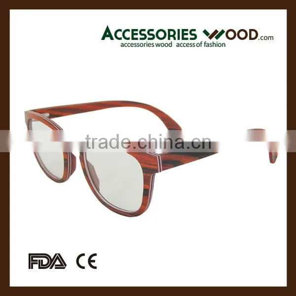 Classic High Quality Rose Wood Optical Glasses, Custom Reading Glasses photo-3