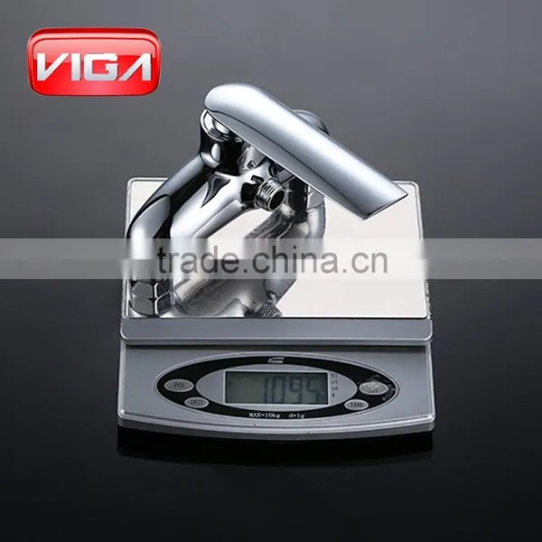 Solid Brass Water Mixer Chrome Shower Mixer photo-6