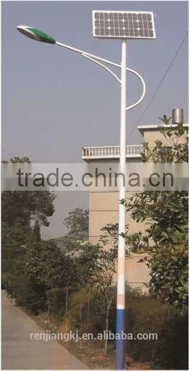 RJ 8W LED Lighting Solar pv Street Lamps With Pole