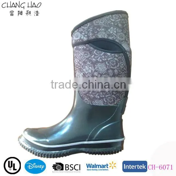 Cheap Neoprene Rain Boot Women
