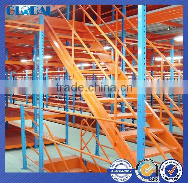 Selective Pallet Racking of Multi-layer System/blue and Orange Racking photo-5